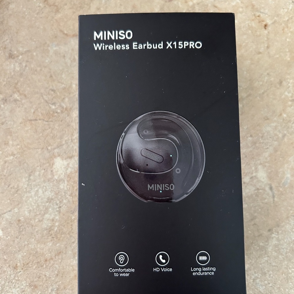 Miniso Wireless Earbud X15PRO in Black